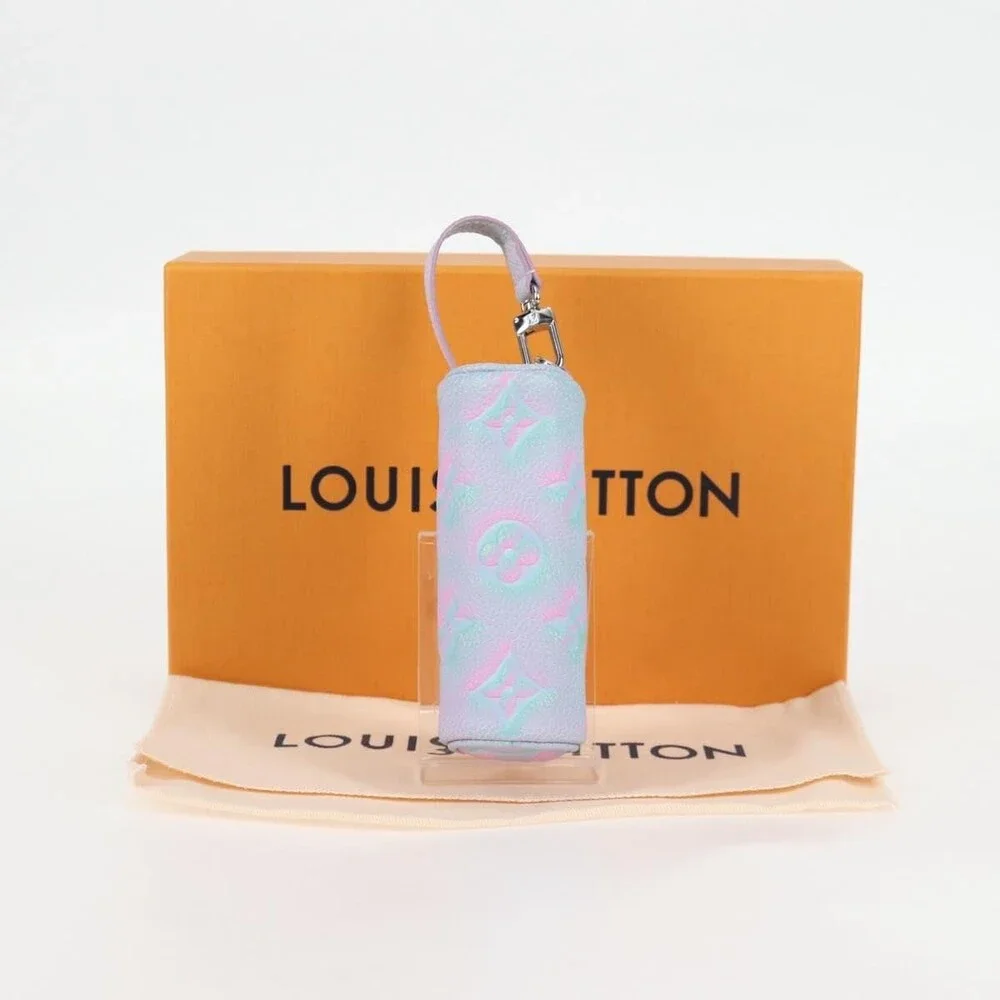 Louis Vuitton Monogram Empreinte Micro Papillon Pouch Lila Purple